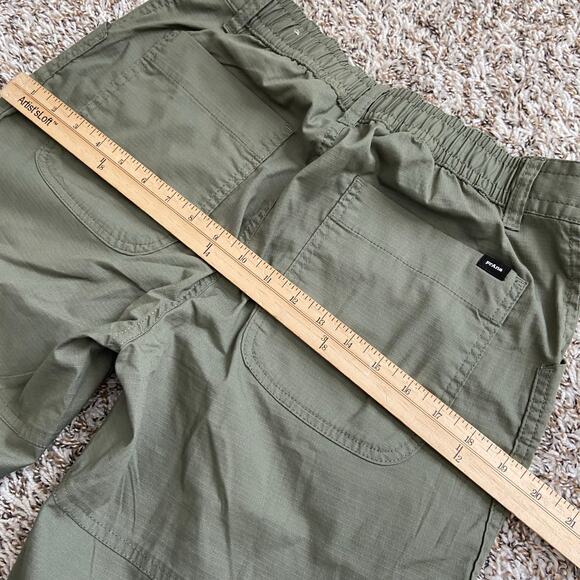 Prana Palisades Ripstop Utility Pant Womens 6 Rye Green 29" Relaxed Fit Straight - Picture 13 of 13